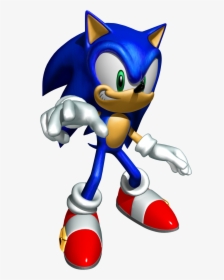 Sonic The Hedgehog Clipart Printable - Sonic Heroes Sonic Model, HD Png Download, Free Download