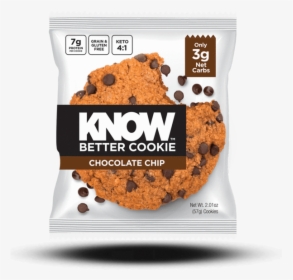 Know Better Cookie Chocolate Chip, HD Png Download, Free Download