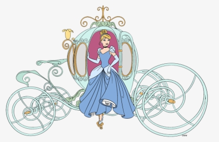 Clip Art Disney Galore - Cinderella And Pumpkin Carriage, HD Png Download, Free Download