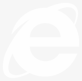 Internet Explorer Logo Black And White - Spiderman White Logo Png, Transparent Png, Free Download