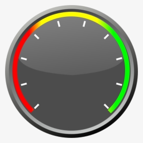 Internet Speedometer Png Picture - Cartoon Speedometer No Needle, Transparent Png, Free Download