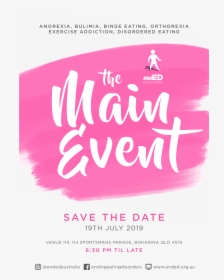 Ended Fundraising Save The Date Flyer Ps - Event Fundraiser Event Save The Date, HD Png Download, Free Download