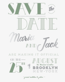 Transparent Save The Date Clipart Images - Style, HD Png Download, Free Download