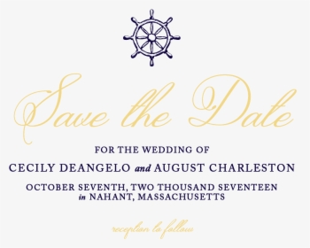 Save The Dates, Wedding Save The Dates, Save The Date - Calligraphy, HD Png Download, Free Download