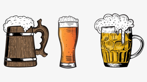 Beer Set, Beer Mug, Beer Glass, Mug, Refreshment, HD Png Download, Free Download
