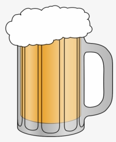 Beer Mug Clip Art Transparent Png - Glass Of Beer Clipart, Png Download, Free Download