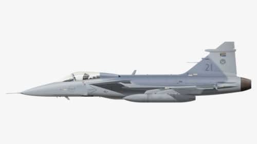 Jet Fighter Png - Jas Gripen Png, Transparent Png, Free Download