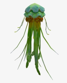 Green Blubber Jellyfish, HD Png Download, Free Download