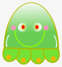 Jellyfish Svg Clip Arts - Pola Gambar Ubur Ubur, HD Png Download, Free Download