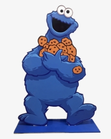 Cookie Monster Sesame Street Character Clipart Transparent - Cookie Monster Sesame Street Characters, HD Png Download, Free Download