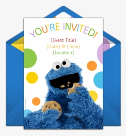 Cookie Monster With Cookie, HD Png Download, Free Download