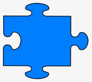 Blue Puzzle At Vector Png Image Clipart - Blue Puzzle Clipart, Transparent Png, Free Download