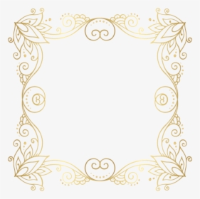 Graphic Royalty Free Download Gold Frame Png Clip Art - Designing Of Photo Frame, Transparent Png, Free Download