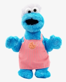 Chef Cookie Monster Talking 12” Plush - Stuffed Toy, HD Png Download, Free Download
