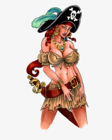 Another Pirate Girl By Twistofcain1975 Another Pirate - Hot Girls Cartoon Image Hd, HD Png Download, Free Download