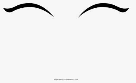 Eyebrow Clipart Coloring Page, HD Png Download, Free Download