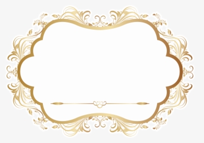 Transparent Arabesco Dourado Png - Frame Arabesco Dourado Png, Png Download, Free Download