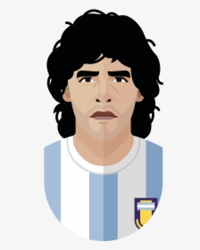 Diego Maradona Poster - Maradona Png, Transparent Png, Free Download