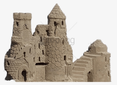 Ruins,building Sand Castles,historic Site,cliff Dwelling,building,unesco - Sand Castle Transparent Background, HD Png Download, Free Download