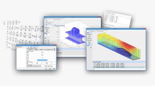 Featool Multiphysics Matlab Fem Gui Toolbox - Operating System, HD Png Download, Free Download