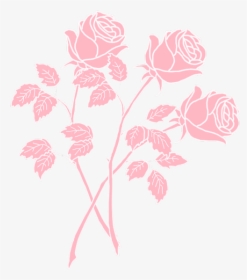 Aesthetic Pink Rose Transparent Background, HD Png Download, Free Download