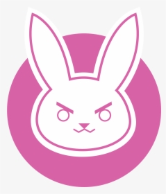 D’va Logo Wallpaper - D Va Bunny Logo, HD Png Download, Free Download