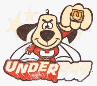 Underdog Flying Logo Men"s Regular Fit T Shirt - Eagles Underdog Cartoon, HD Png Download, Free Download