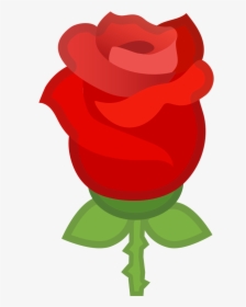 Rose Icon - Emoji Rosa Png, Transparent Png, Free Download