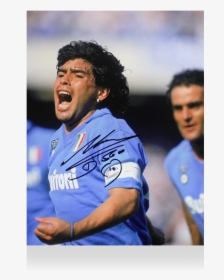 Diego Maradona Napoli Png, Transparent Png, Free Download