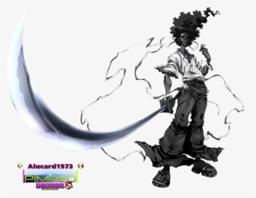 Transparent Afro - Samurai Sword Wallpaper Samurai, HD Png Download, Free Download