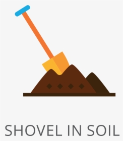 Shovel Soil Icon - Clip Art, HD Png Download, Free Download