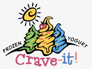 Crave It Frozen Yogurt, HD Png Download, Free Download