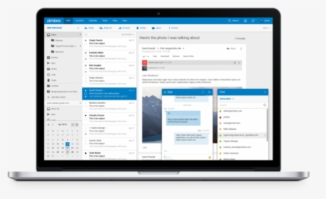 0 1492686148145 Inbox Chat Active Macbook - Zimbra Universal Ui, HD Png Download, Free Download
