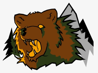 Grizzly Clipart Logo - Bear, HD Png Download, Free Download