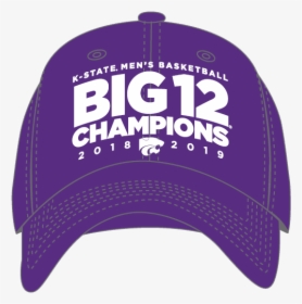 K-state Big 12 Champions Adjustable Hat - K State Big 12 Champs Hat, HD Png Download, Free Download