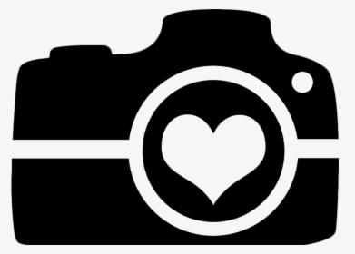 Camera, Logo, Symbol, Digital, Lens, Photographer - Black And White Camera Clipart, HD Png Download, Free Download