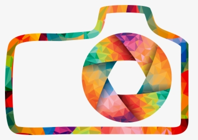 Transparent Photographer Clipart - Colorful Camera Logo Png, Png Download, Free Download