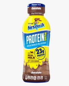 Nesquik Protein Plus Chocolate Milk, HD Png Download, Free Download