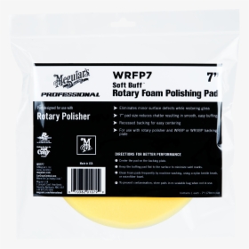 Meguiar"s® Soft Buff™ Rotary Foam Polishing Pad - Meguiars Rotary Foam Cutting Pad, HD Png Download, Free Download