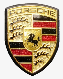 Porsche Hood Emblem - Porsche Logo No Background, HD Png Download, Free Download