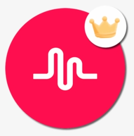 Img - Musical Ly Logo With Crown, HD Png Download, Free Download