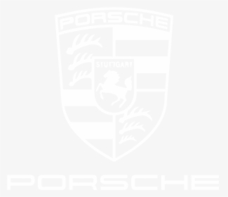 1 Porsche Porsche Logo White - Porsche White Logo Png, Transparent Png, Free Download