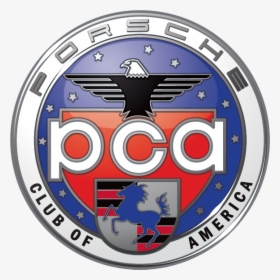 Pca Logo - Porsche Club Of America, HD Png Download, Free Download
