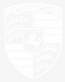 Logo Porsche Noir Et Blanc, HD Png Download, Free Download