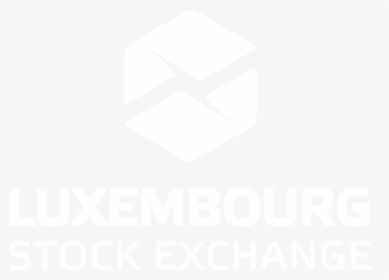 Footer Logo Bourse - Luxembourg Stock Exchange Logo White, HD Png Download, Free Download