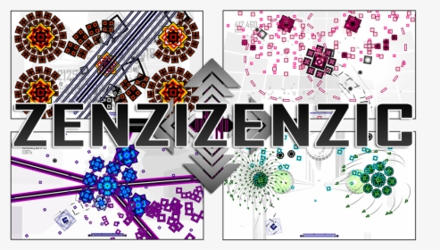 Zenzizenzic Is A Fast Paced Twin-stick Shoot "em Up - Graphic Design, HD Png Download, Free Download