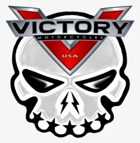 Attitude Skull With Victory Logo" 				class="photo - Victory Motorcycles Logo, HD Png Download, Free Download