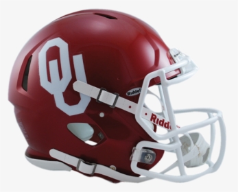 Oklahoma Speed Authentic Helmet - Oklahoma Sooners Helmet Png, Transparent Png, Free Download