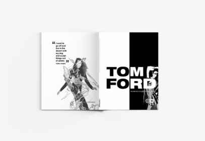 Front And Back Cover For Tom Ford Booklet - Graphic Design, HD Png Download, Free Download
