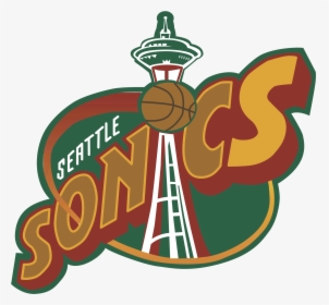 Seattle Supersonics 1996 Logo, HD Png Download, Free Download
